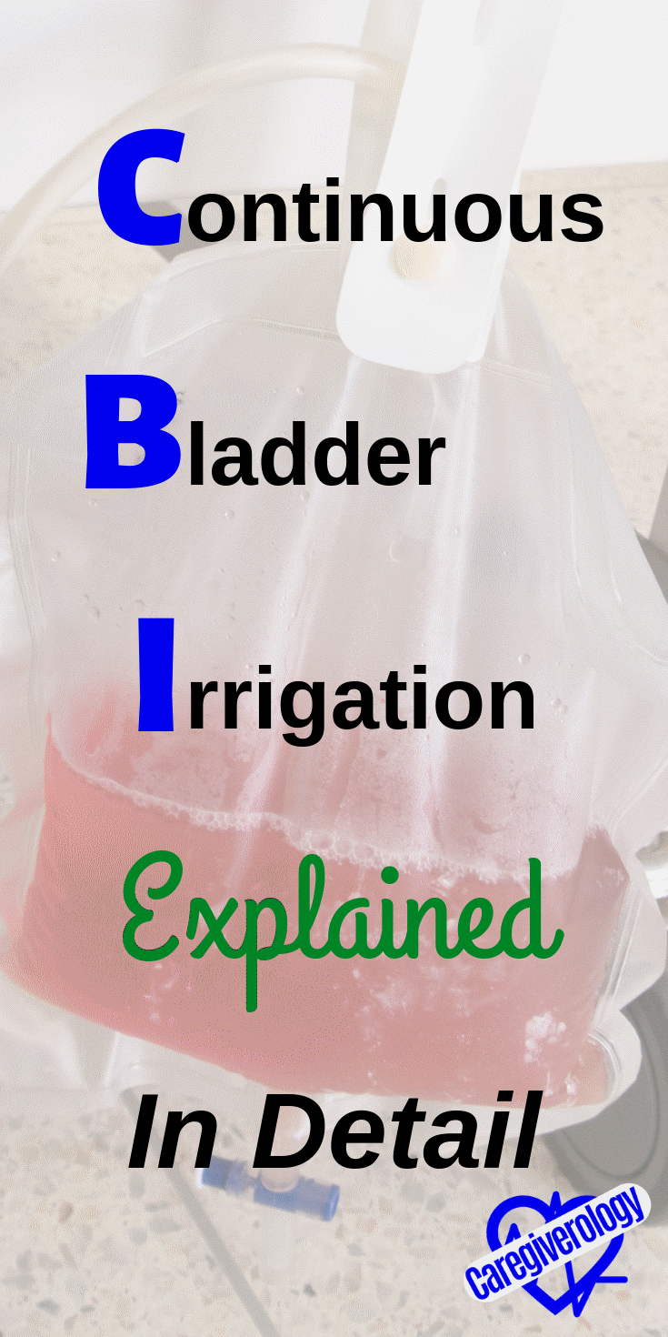 Continuous bladder irrigation (CBI) explained in detail