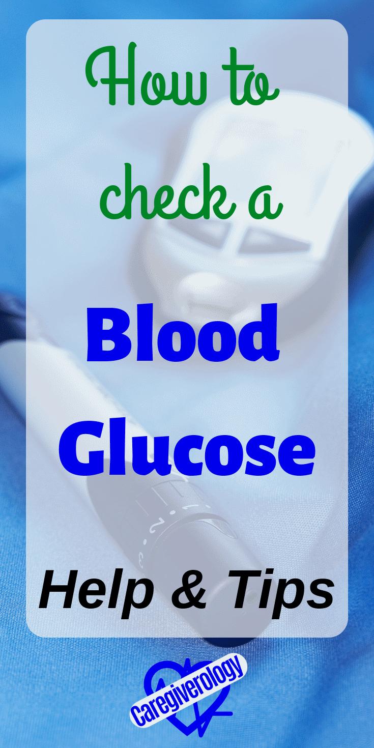 How to check a blood glucose