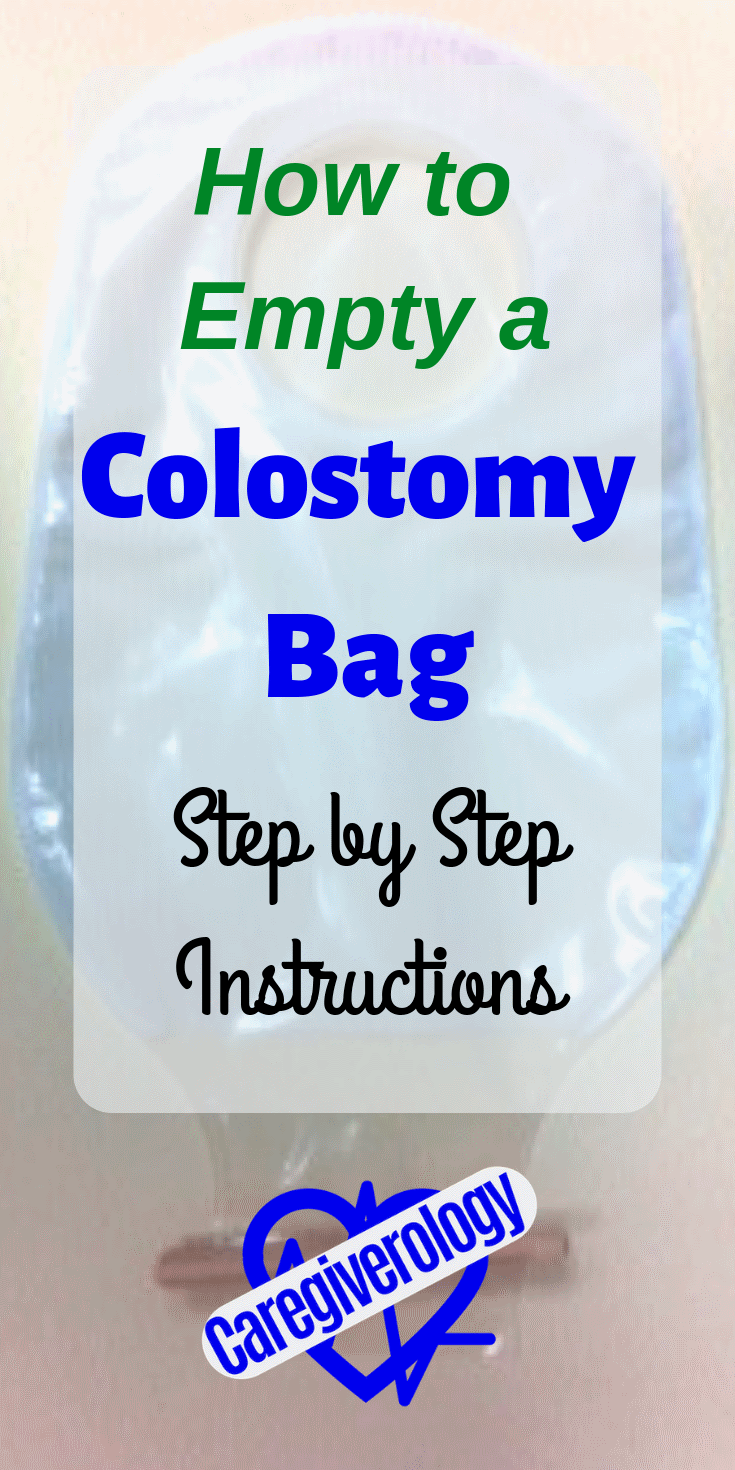 how to empty a stoma bag uk