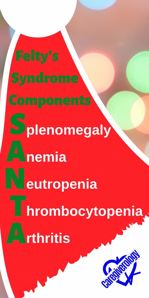 Felty's Syndrome Components: SANTA