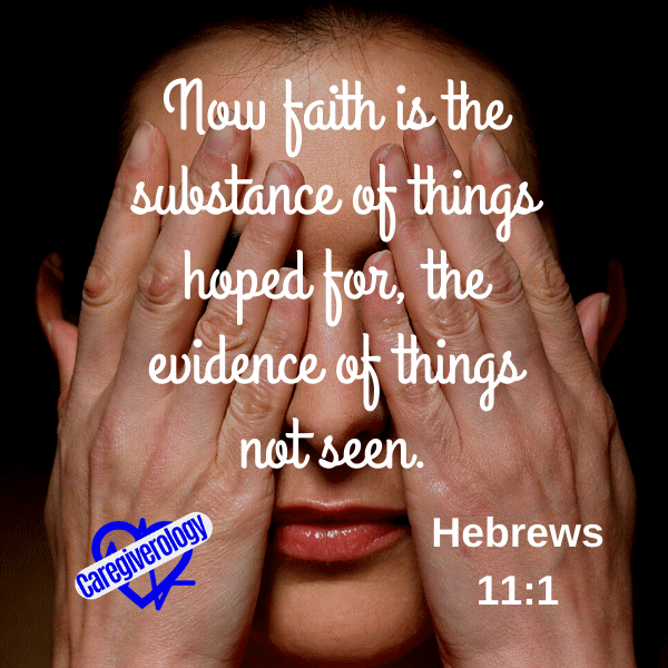 Now faith is the substance of things hoped for