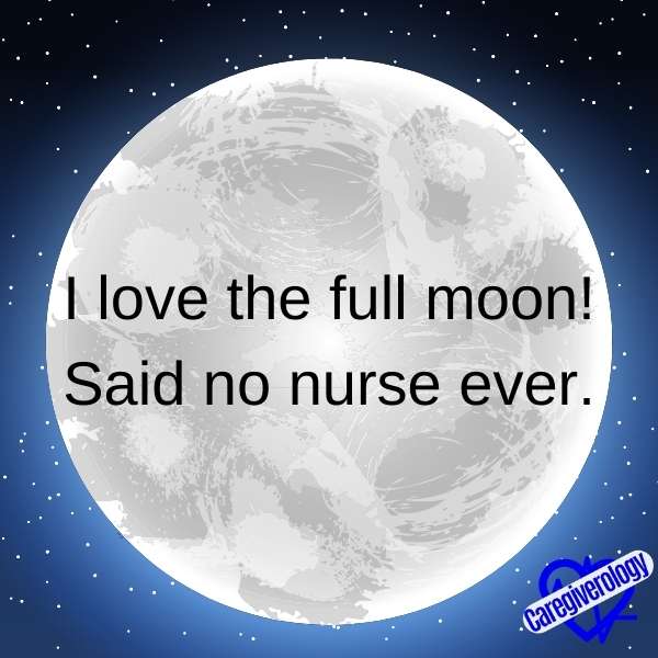 I love the full moon
