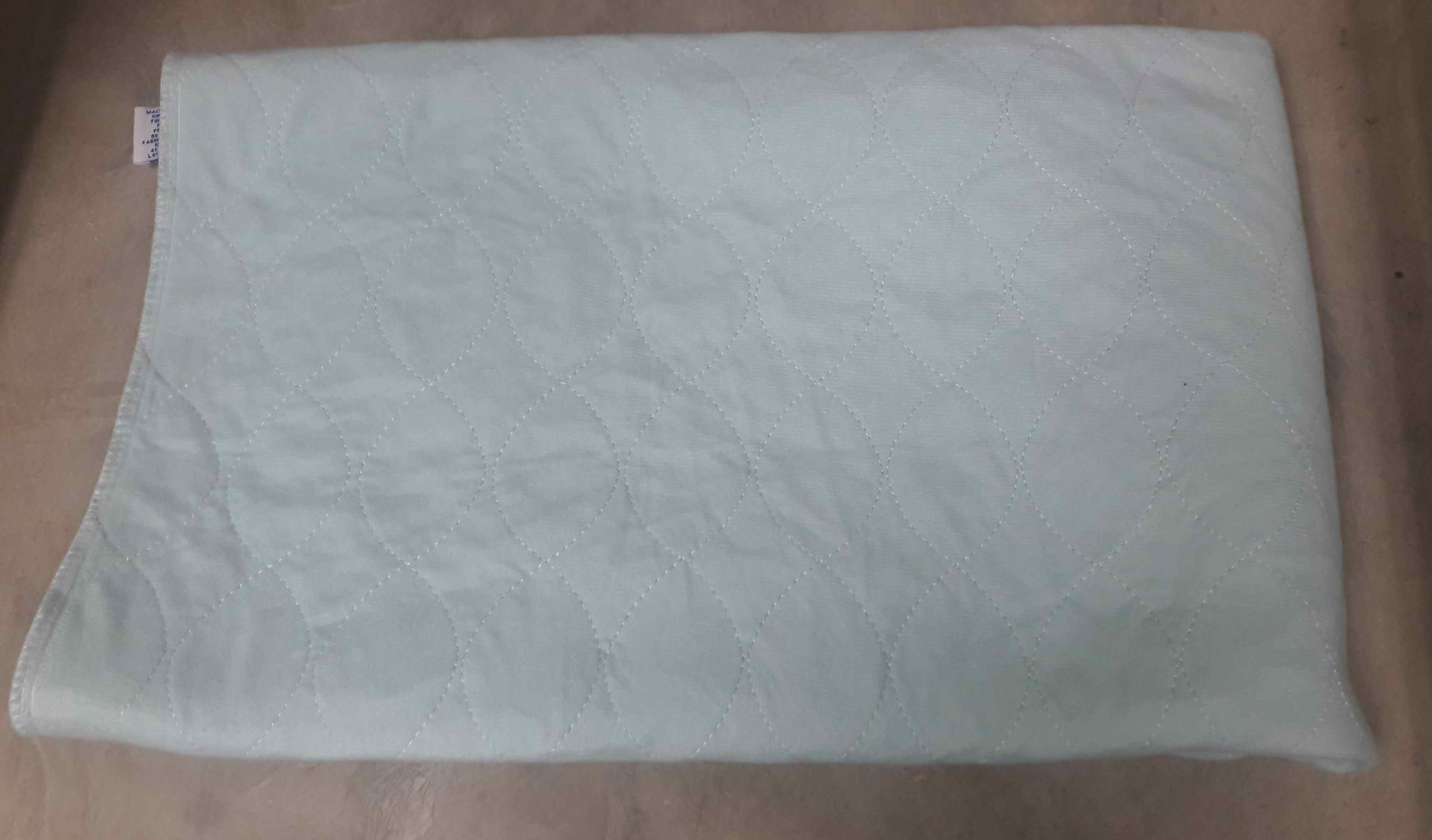 Folded incontinence pad