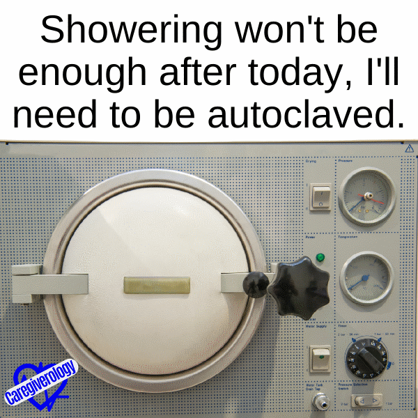 Showering won't be enough