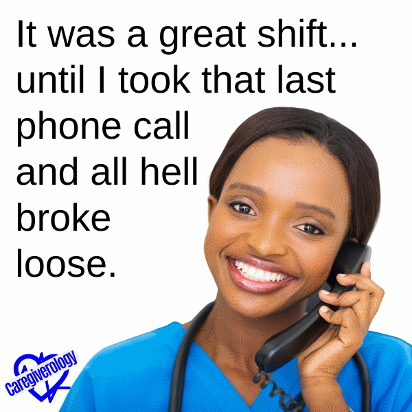 Until I took that last phone call