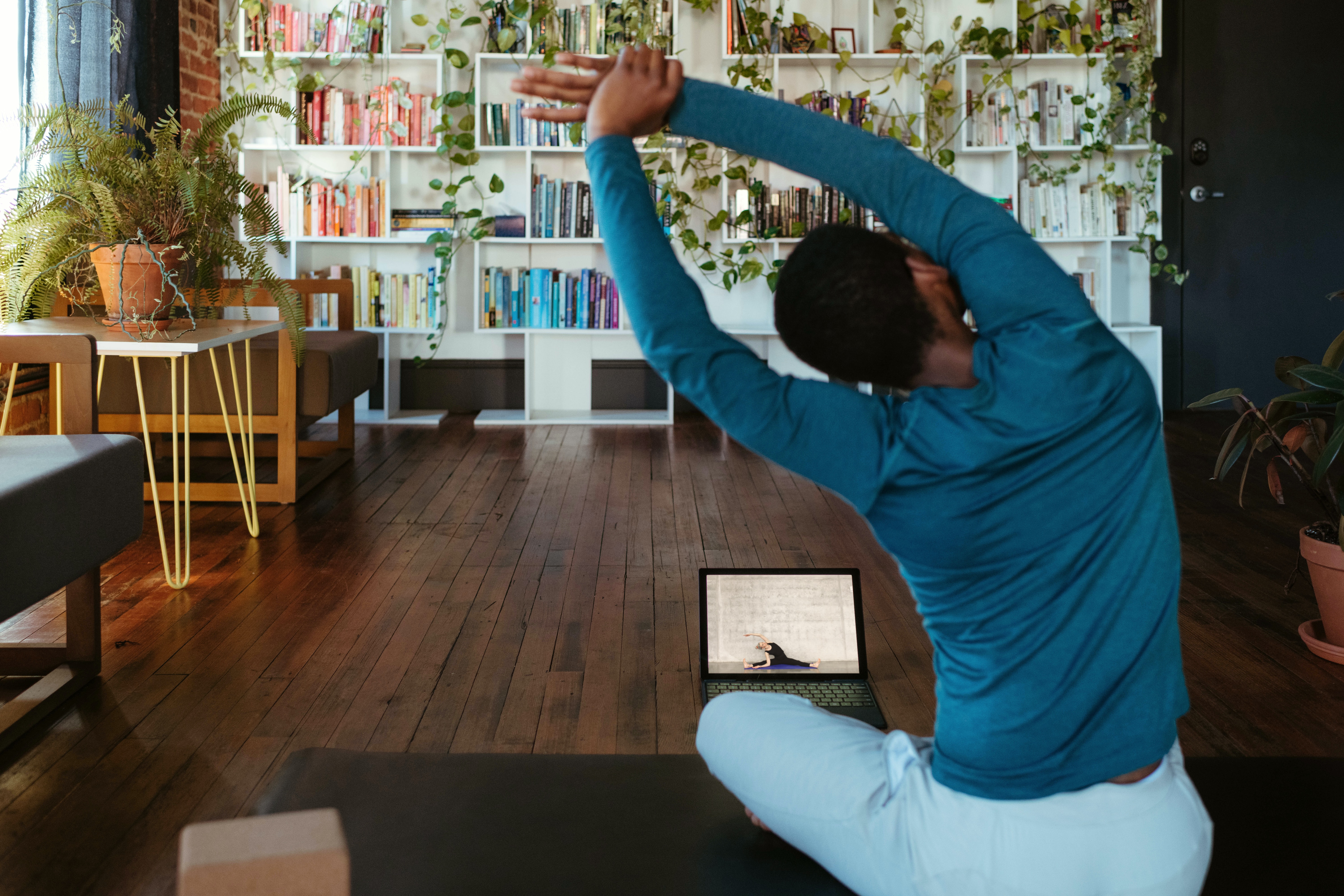 man yoga