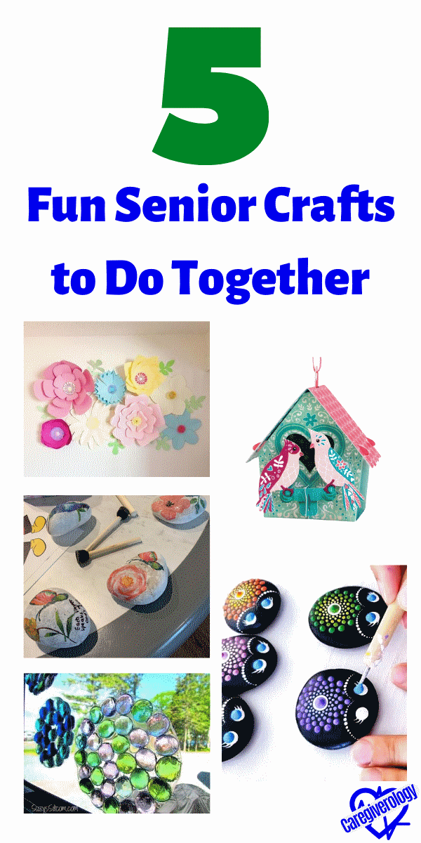 5 Fun Senior Crafts to Do Together