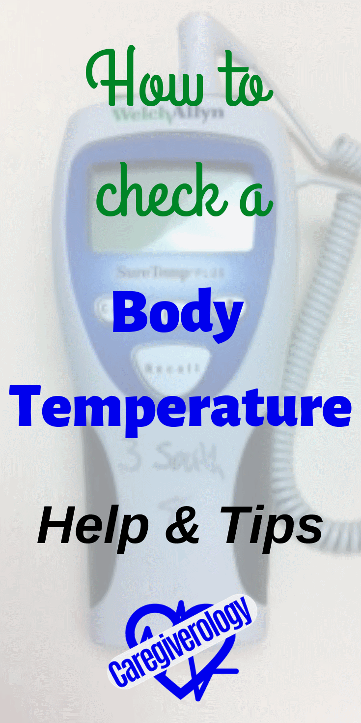How to check a body temperature
