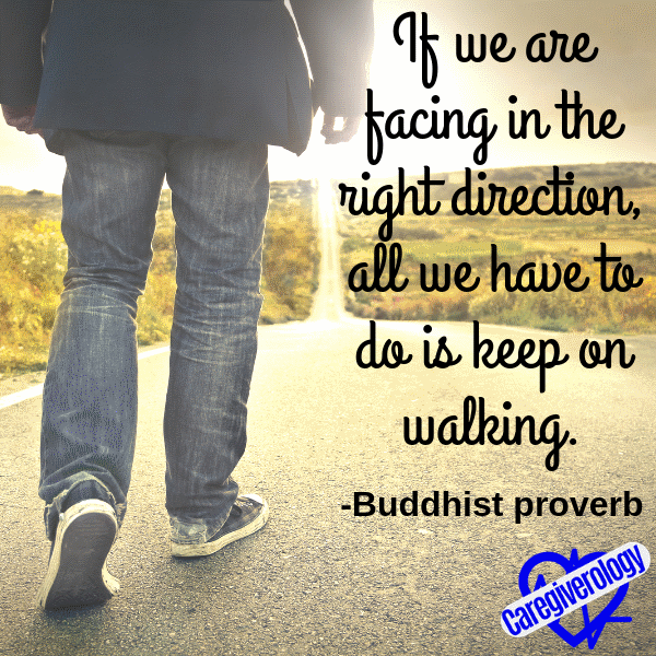 If we are facing in the right direction