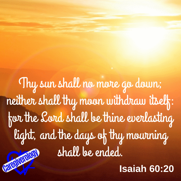 Thy sun shall no more go down
