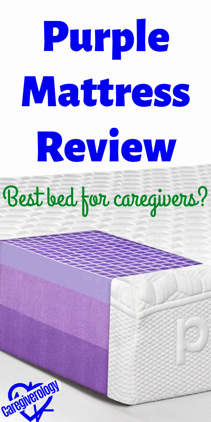 Purple Mattress Review - Best bed for caregivers?
