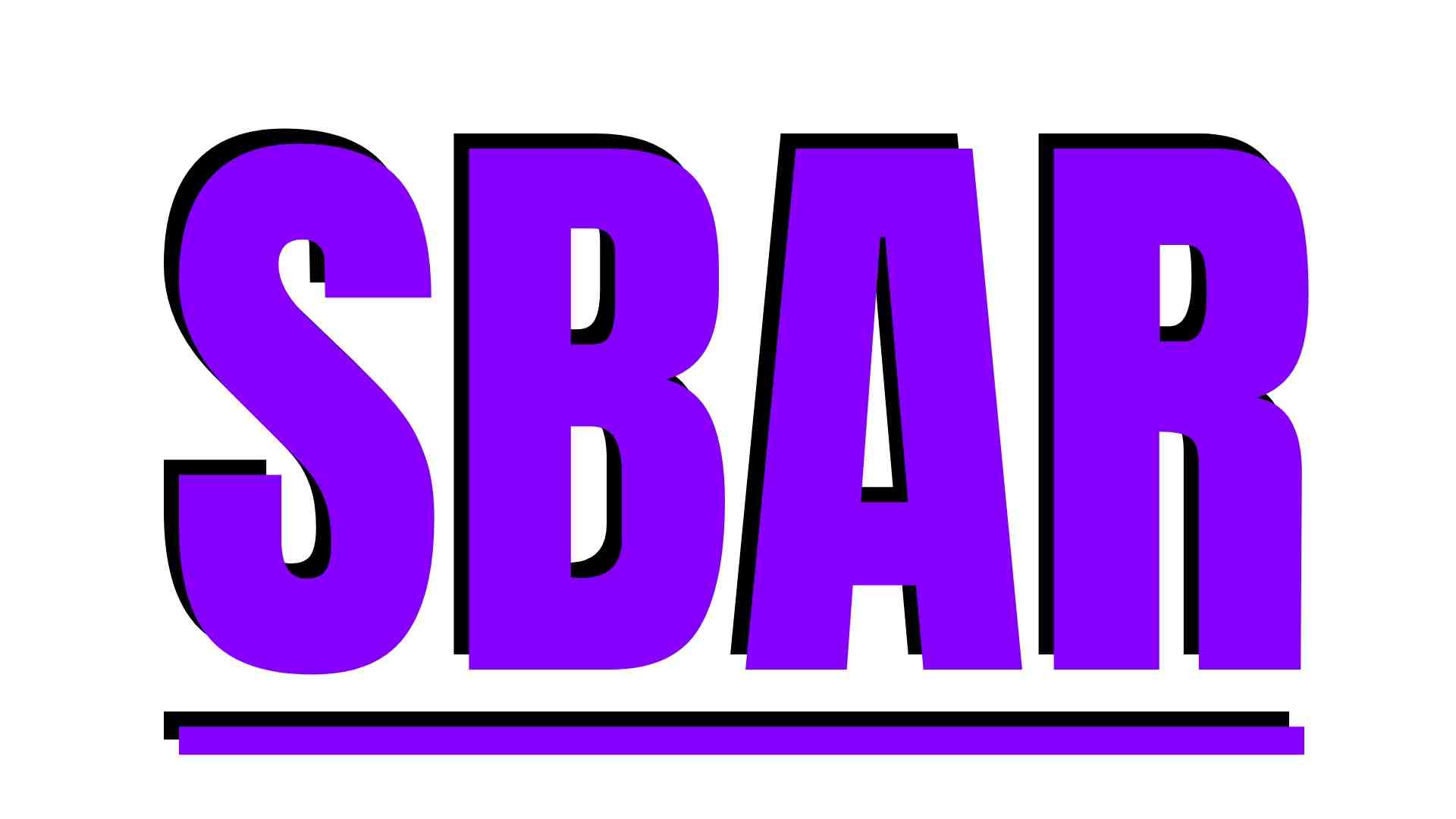SBAR explained in detail