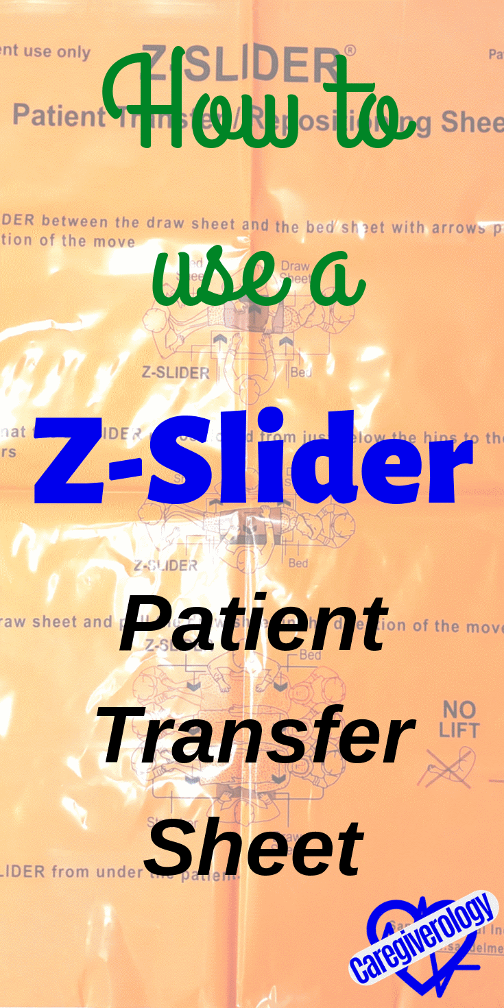 How to use a z slider patient transfer sheet