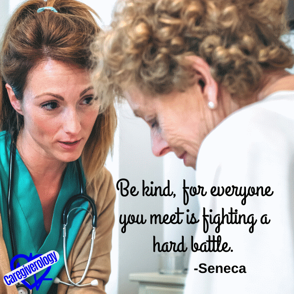 Be kind, for everyone you meet is fighting