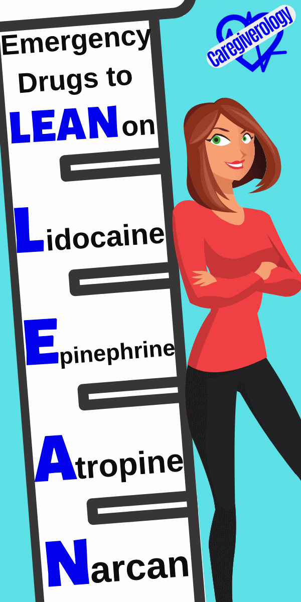 Emergency drugs to LEAN on