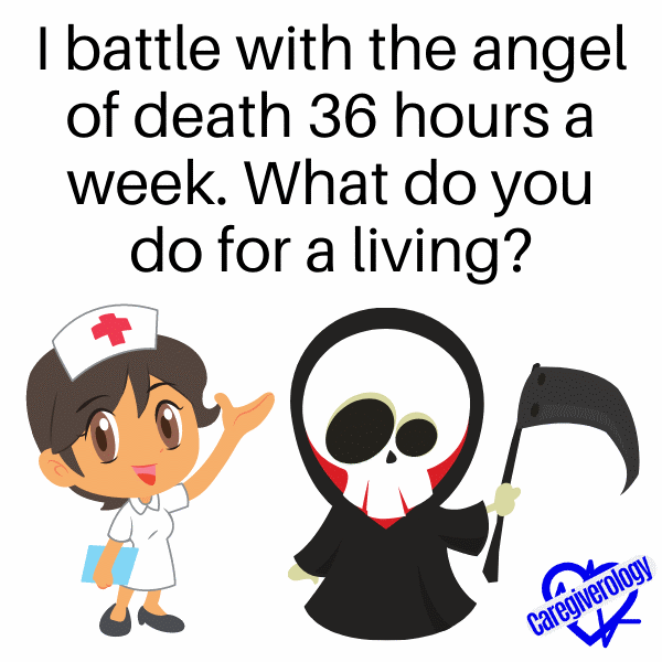 I battle with the angel of death