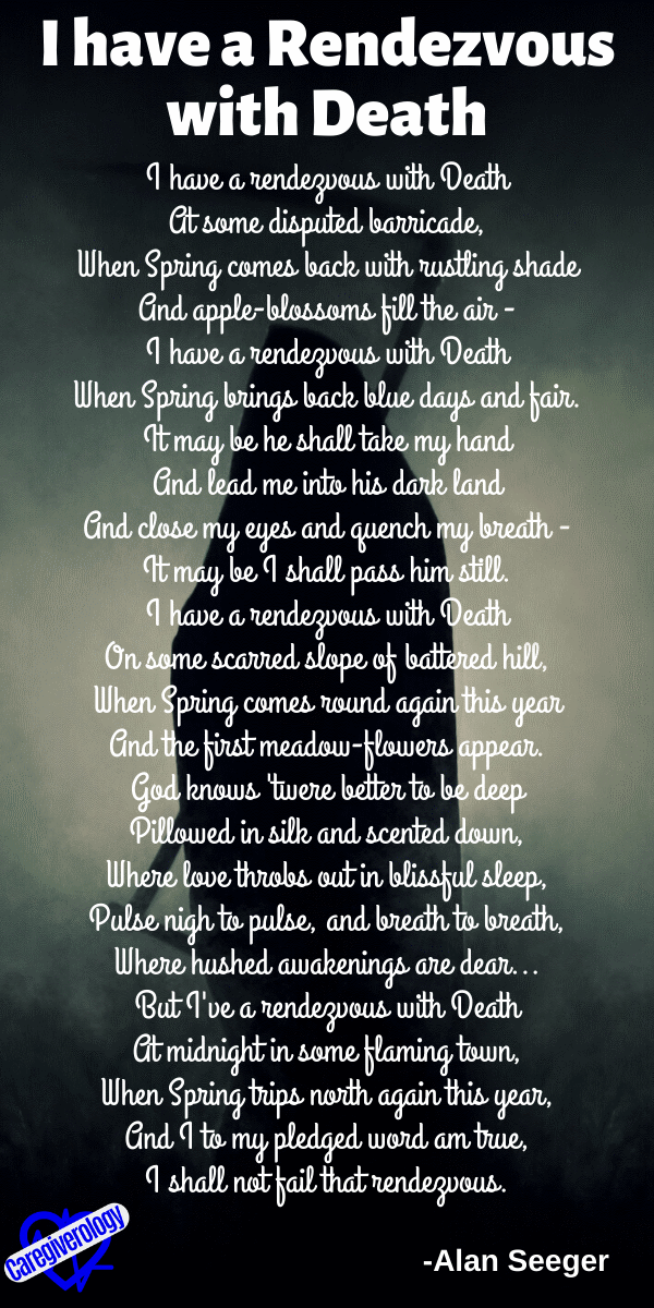 I have a Rendezvous with Death