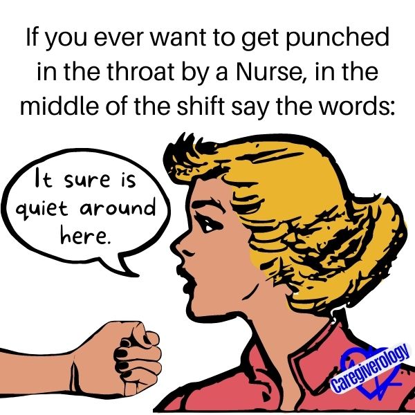 It sure is quiet around here