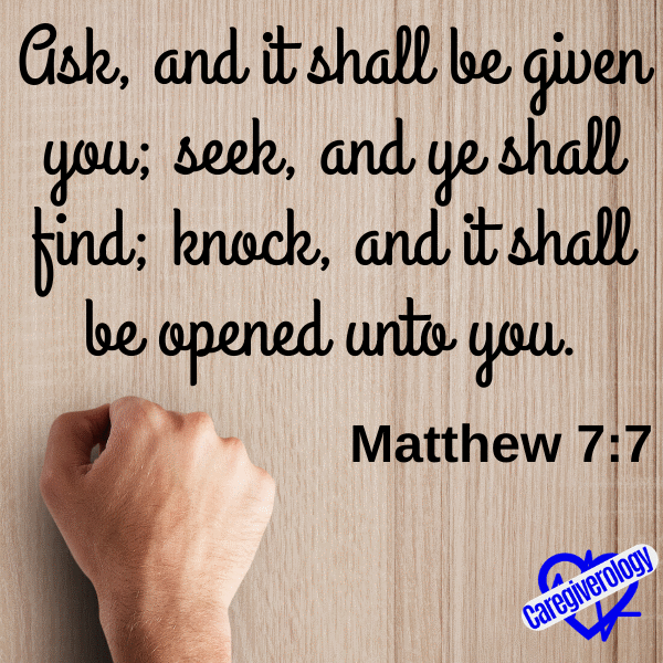 Ask, and it shall be given you