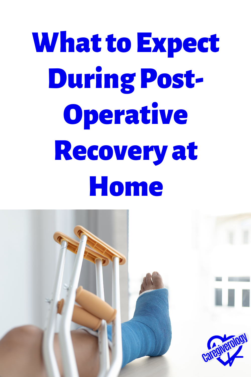post operative recovery pin