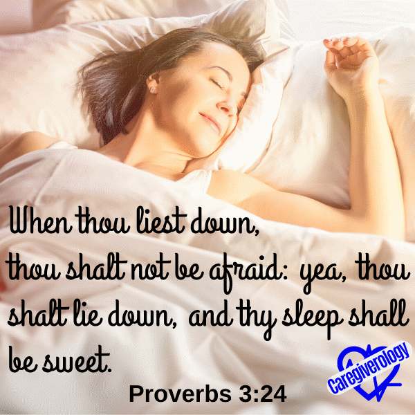 When thou liest down, thou shalt not be afraid
