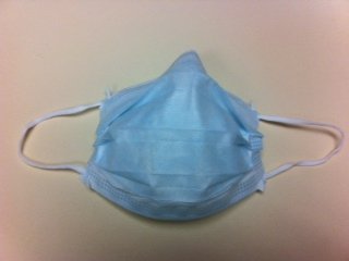 used surgical mask