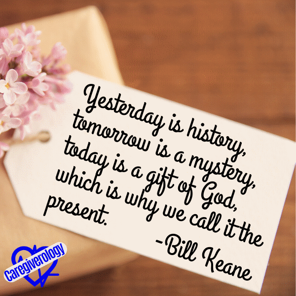 Yesterday is history, tomorrow is a mystery