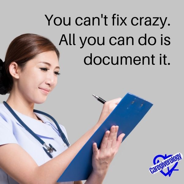 You can't fix crazy
